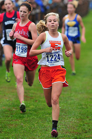 IHSAA Boys/Girls Cross Country Regional-Brown County
